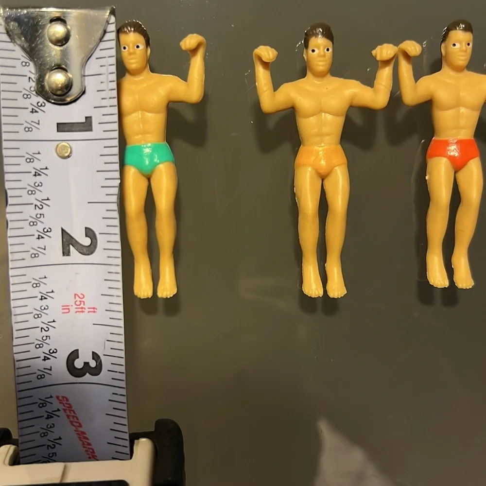 🍷NWOT 6 Wine Glass Markers | Speedo-Wearing Men | Caucasian